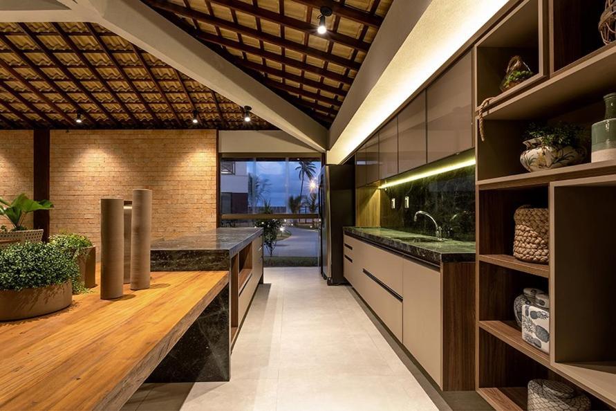 Ferienwohnung Maravilhoso Garden Imbassai Pe Na Areia Bahia Litoral Exterior foto